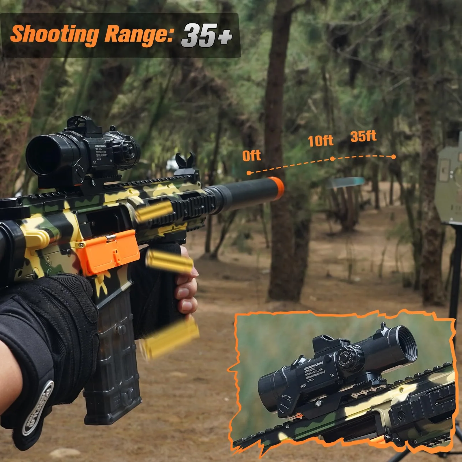 Manul Foam Blaster with Soft Bullets - Image 4